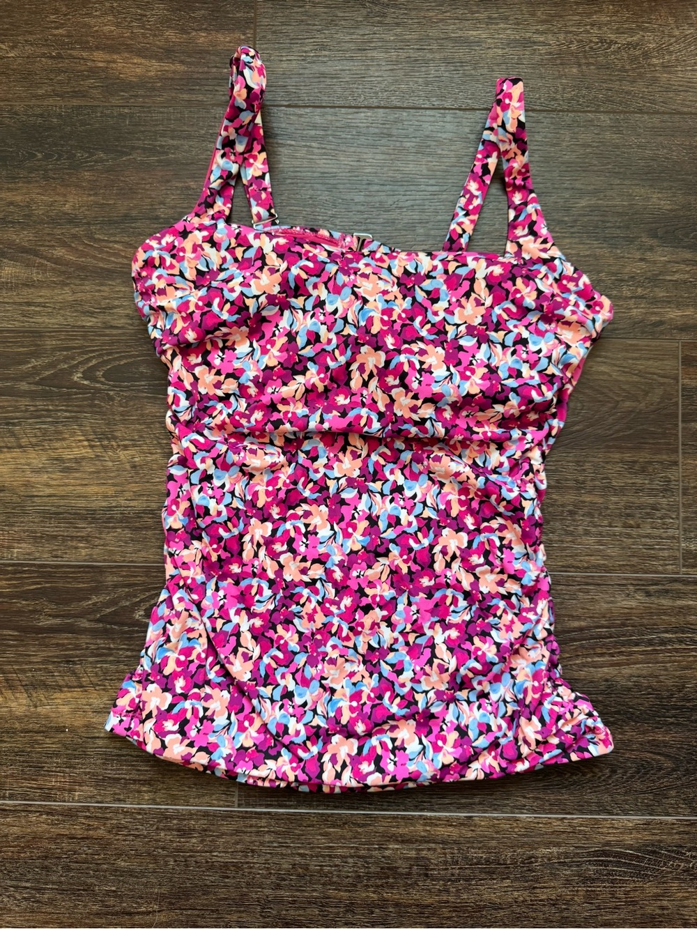 Athleta Tankini Bathing Suit Top 34 B C